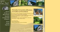 Desktop Screenshot of gasthof-kenter.de